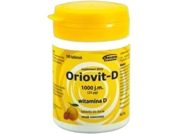 Zdjęcie produktu Oriovit-D, tabletki do żucia, 1000 j.m.