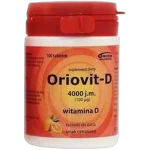 Oriovit-D, tabletki do żucia, 4000 j.m.