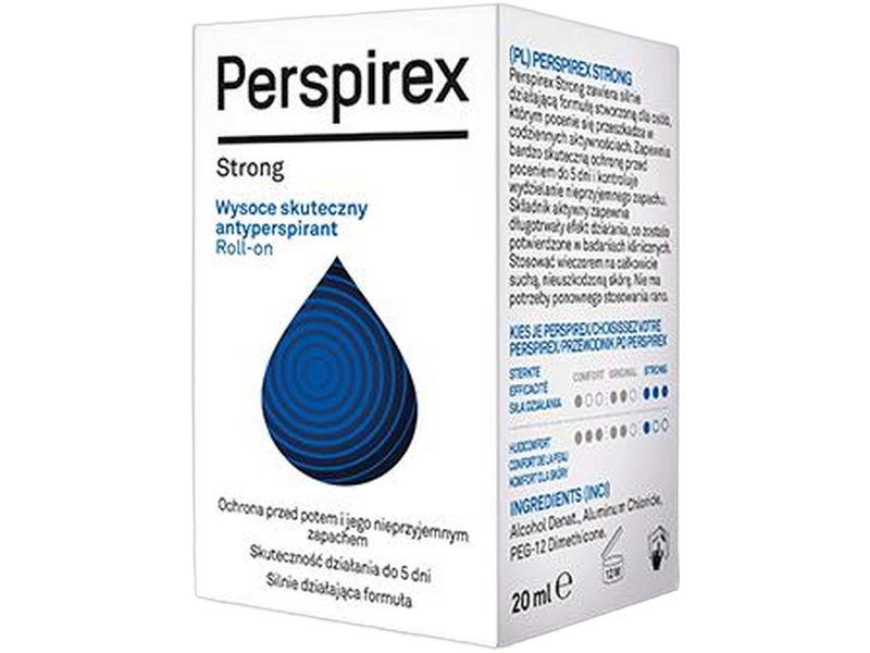 Orkla Care Antyperspirant Perspirex Strong, płyn