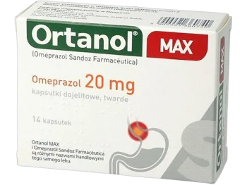 Zdjęcie produktu Ortanol Max, kapsułki, 20 mg