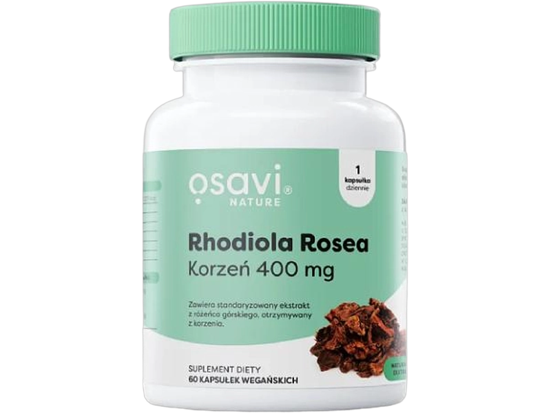 Osavi Rhodiola rosea korzeń, kapsułki twarde, 36,4 mg