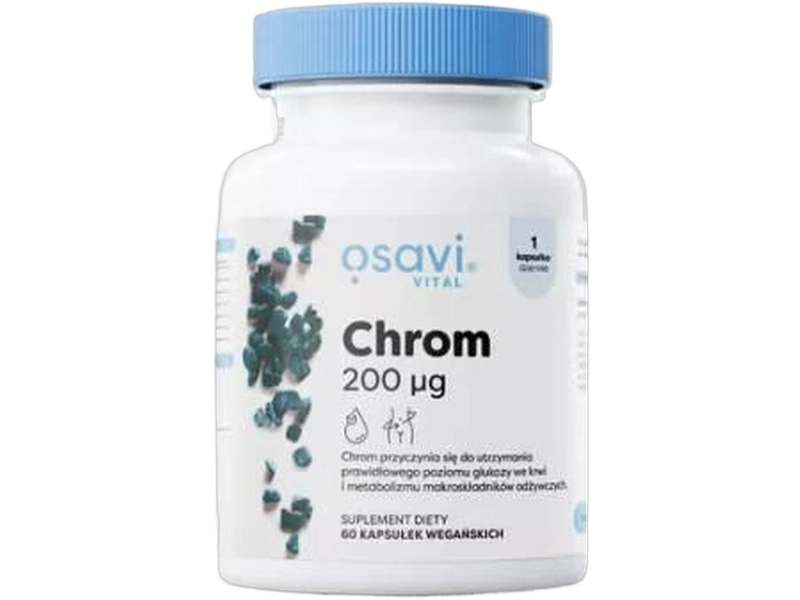 OSAVI Vital Chrom, kapsułki, 200 µg