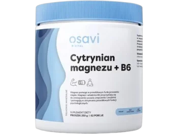 Zdjęcie produktu OSAVI Vital cytrynian magnezu + B6, proszek