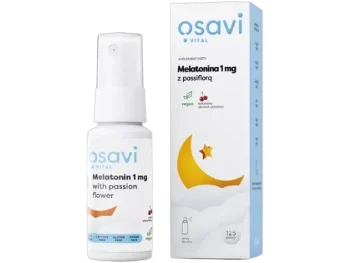 Zdjęcie produktu OSAVI Vital melatonina z passiflorą, spray, 1 mg