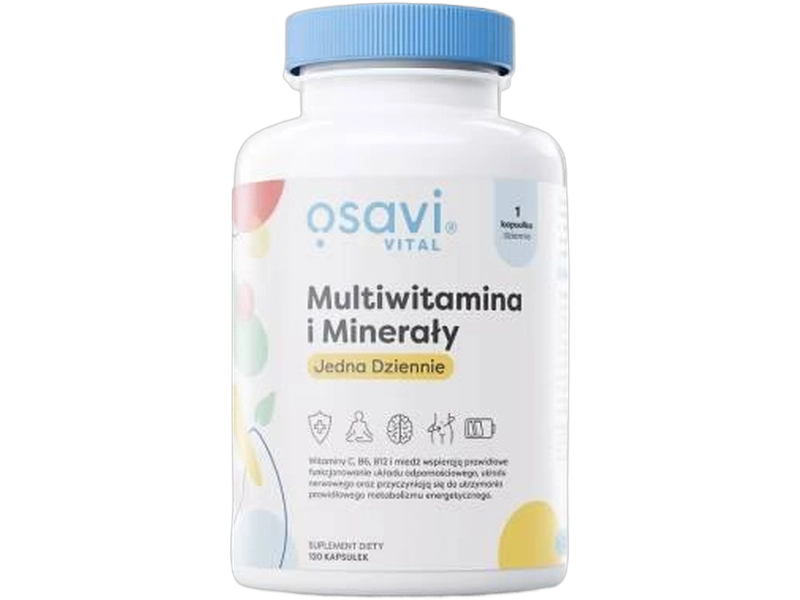 OSAVI Vital Multiwitamina i Minerały Jedna Dziennie, kapsułki
