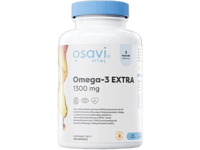 OSAVI Vital Omega-3 EXTRA, kapsułki, 1300 mg