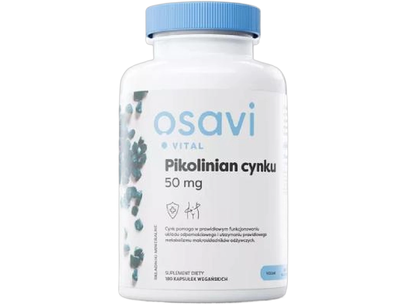 OSAVI Vital Pikolinian cynku, kapsułki, 50 mg