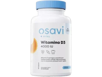 Zdjęcie produktu OSAVI Vital witamina D3, kapsułki miękkie, 100 µg