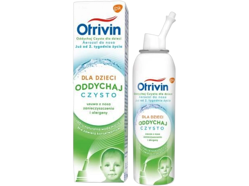 Otrivin Oddychaj Czysto Dla Dzieci, aerozol do nosa
