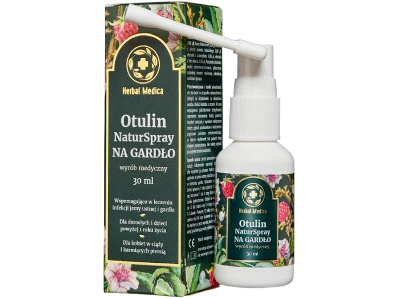 Otulin, spray na gardło