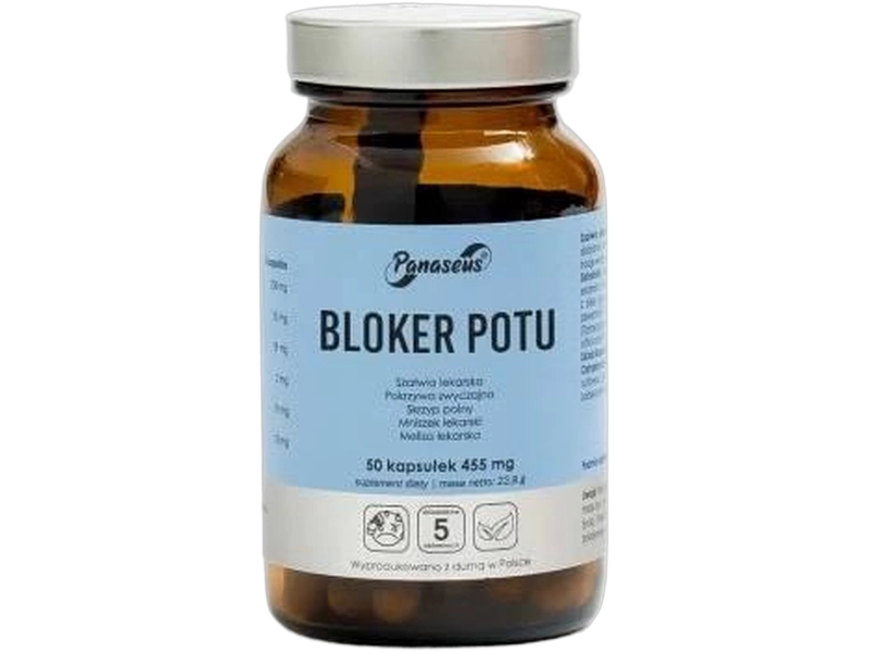 Panaseus Bloker potu, kapsułki, 250 mg