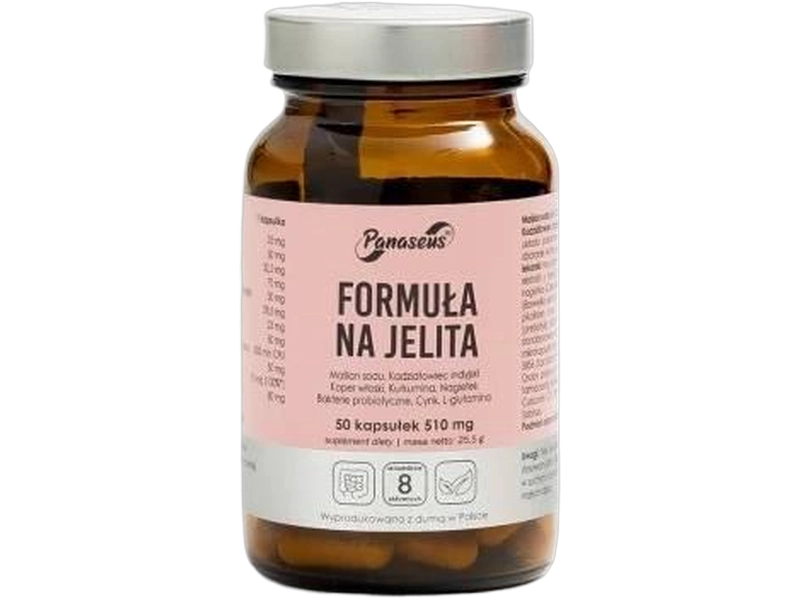 Panaseus Formuła na jelita, kapsułki