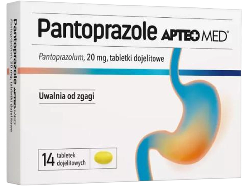 Pantoprazole Genoptim SPH, tabletki, 20 mg