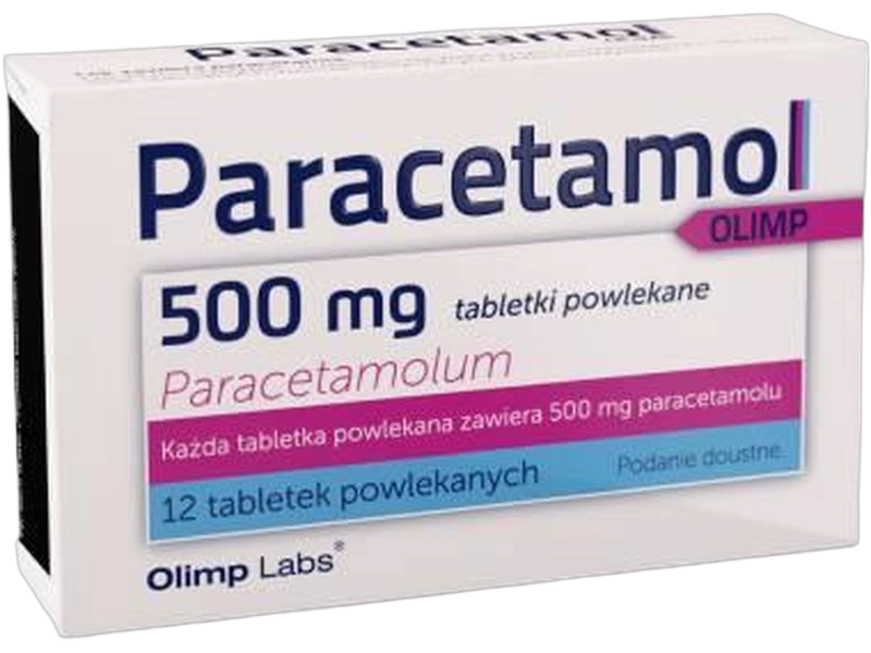 Paracetamol OLIMP, tabletki powlekane, 500 mg