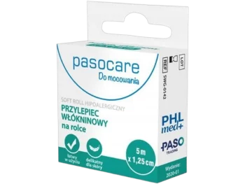 Zdjęcie produktu Pasocare Soft, 5 m x 1,25 cm, przylepiec