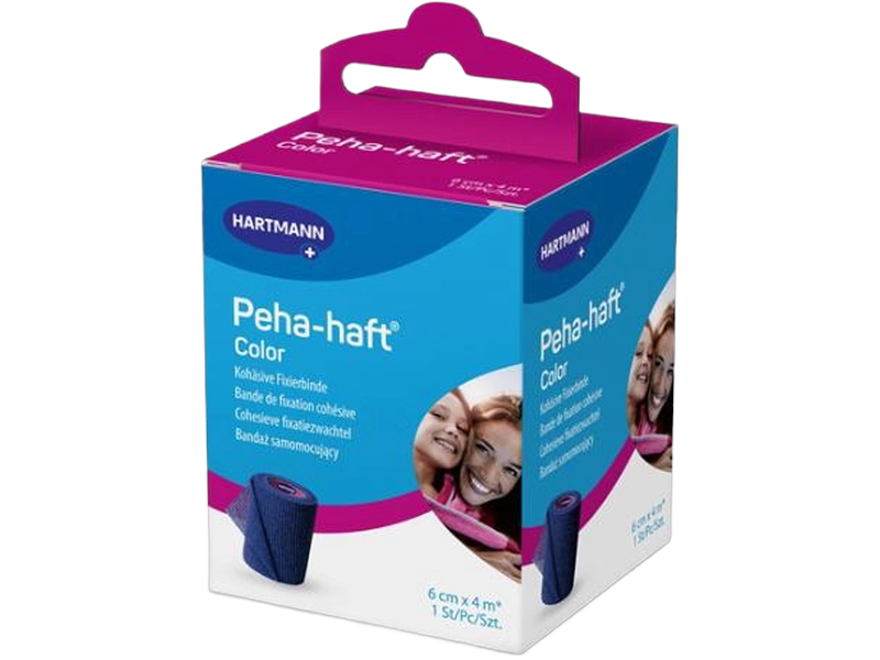 Peha-Haft Opaska podtrzymująca 6, niebieska, opaska elastyczna