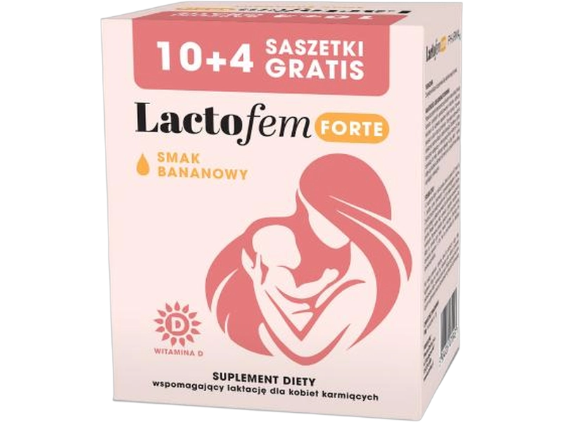 Pharma Dot Lactofem forte, smak bananowy, proszek