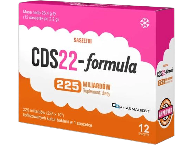 Pharmabest Cds22-formula 225 mld, proszek do sporządzania zawiesiny doustnej, 225 x 10^9 jtk