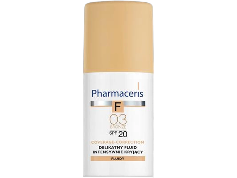 Pharmaceris F Fluid intensywnie kryjący 03 Bronze