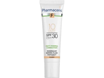 Zdjęcie produktu Pharmaceris F mineralny dermo-fluid matujący SPF 30, 10 light