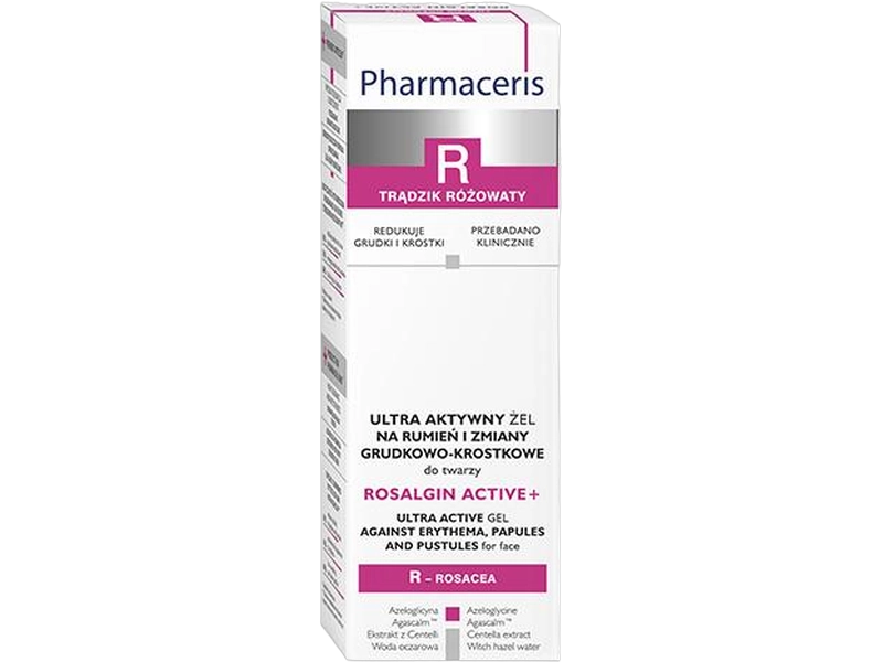 Pharmaceris R Ultra aktywny żel na rumień i zmiany grudkowo-krostkowe