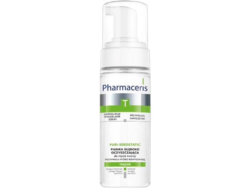 Pharmaceris T Puri-Sebostatic pianka głęboko oczyszczająca, pianka
