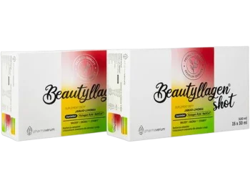 Pharmaverum Beautyllagen shot, jabłko-limonka, płyn