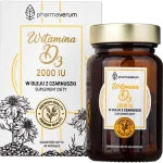 Pharmaverum Witamina D3 w oleju z czarnuszki, kapsułki miękkie, 50 µg