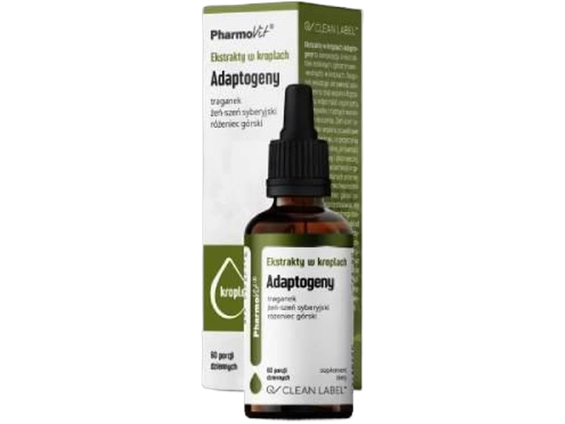 Pharmovit Adaptogeny ekstrakt w kroplach, krople