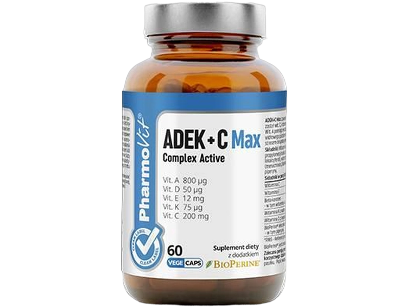 Pharmovit ADEK + C Max complex active, kapsułki