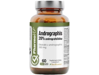 Pharmovit Andrographis brodziuszka wiechowata, kapsułki, 260 mg