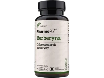 Zdjęcie produktu Pharmovit Berberyna, kapsułki, 388 mg