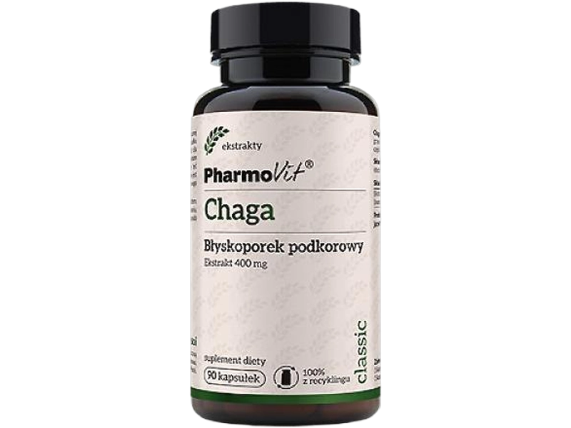 Pharmovit Chaga 4:1, kapsułki, 400 mg
