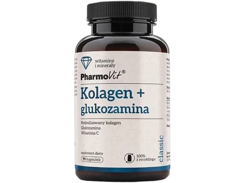 Pharmovit Classic kolagen + glukozamina, kapsułki