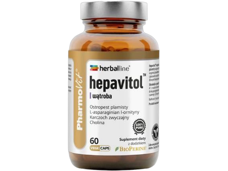 Pharmovit Hepavitol wątroba, kapsułki