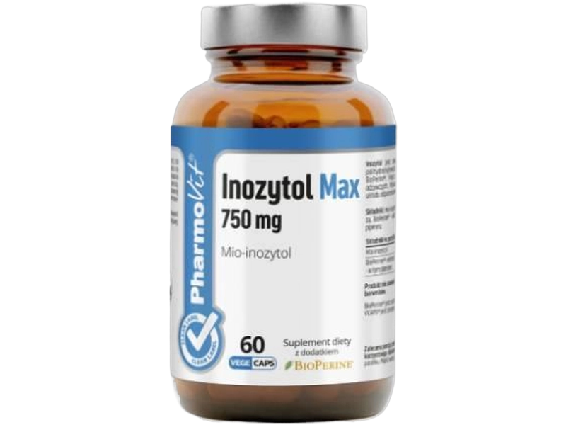 Pharmovit Inozytol Max, kapsułki, 750 mg