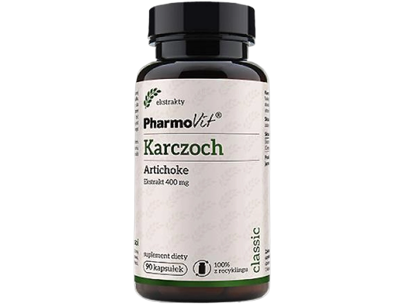 Pharmovit Karczoch artichoke ekstrakt, kapsułki, 400 mg