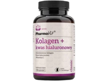 Zdjęcie produktu Pharmovit Kolagen + kwas hialuronowy, kapsułki