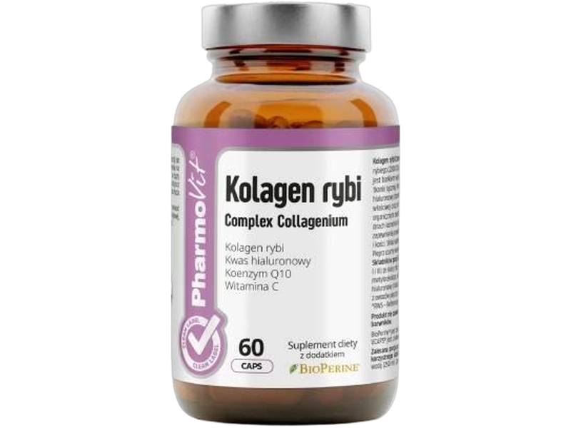 Pharmovit Kolagen rybi complex collagenium, kapsułki