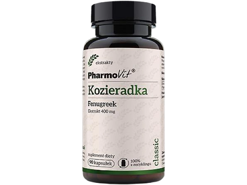 Pharmovit Kozieradka, kapsułki, 400 mg