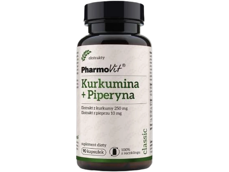 Pharmovit Kurkumina + piperyna, kapsułki