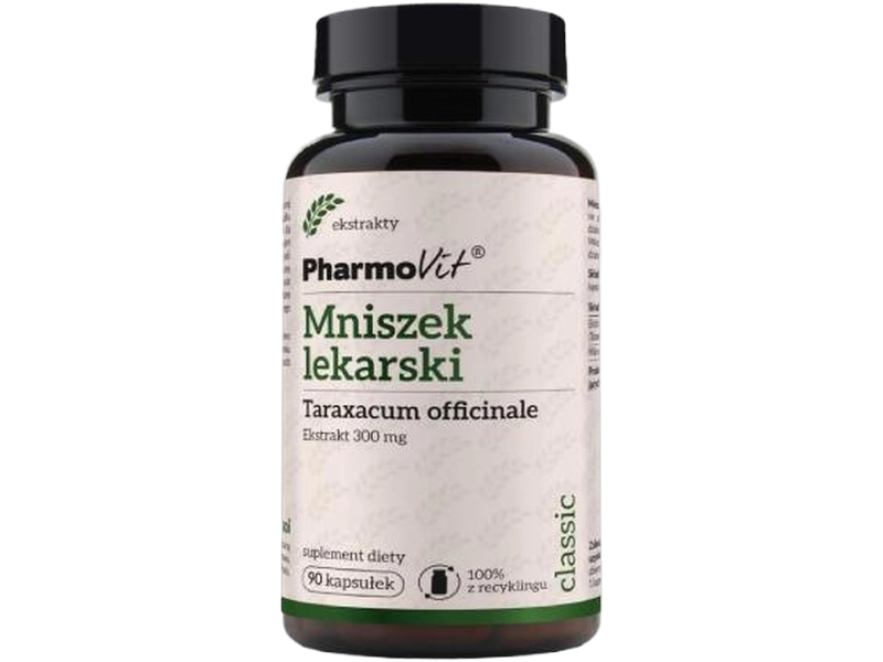 Pharmovit Mniszek lekarski, kapsułki, 300 mg