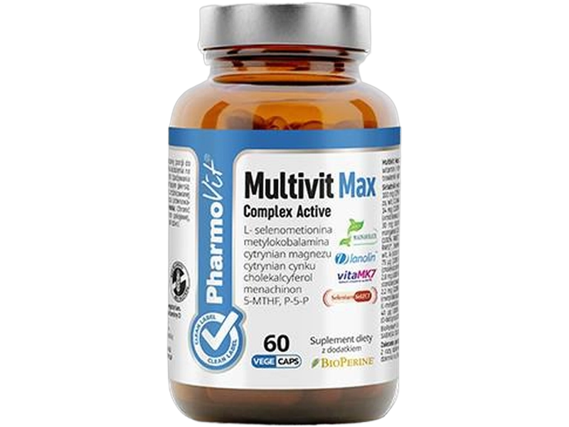 Pharmovit Multiwitamina multivit max complex activ, kapsułki