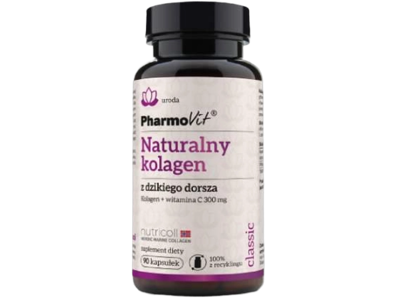 Pharmovit Naturalny kolagen z dzikiego dorsza, kapsułki