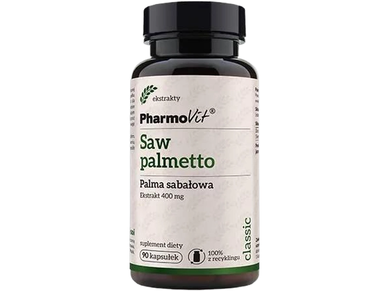 Pharmovit Palma sabałowa 4:1, kapsułki, 400 mg