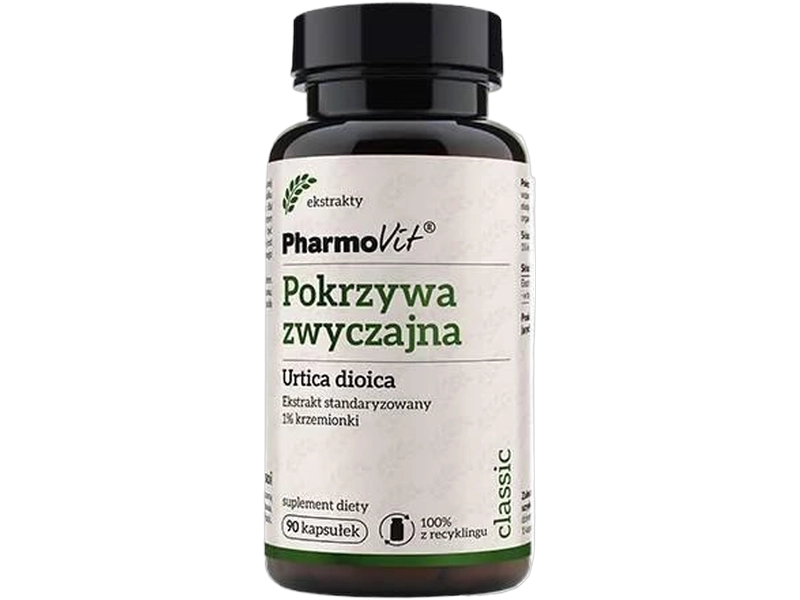 Pharmovit Pokrzywa zwyczajna, kapsułki, 350 mg