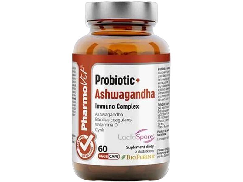 Pharmovit Probiotic + ashwagandha, kapsułki