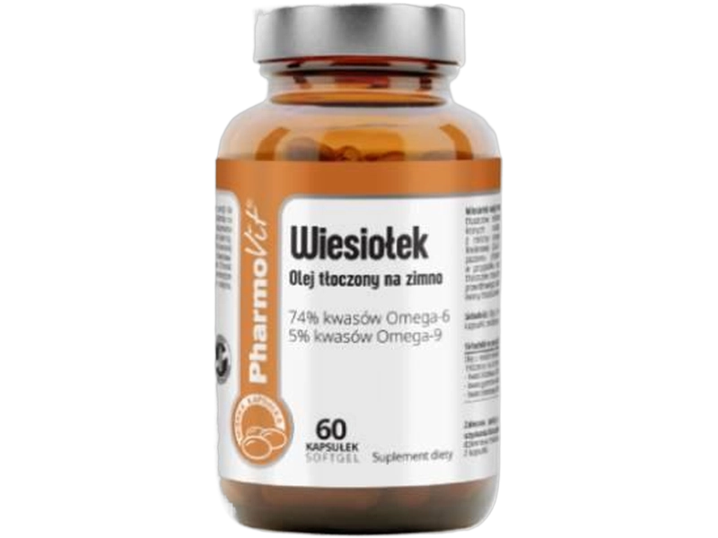 Pharmovit Wiesiołek olej tłoczony na zimno, kapsułki