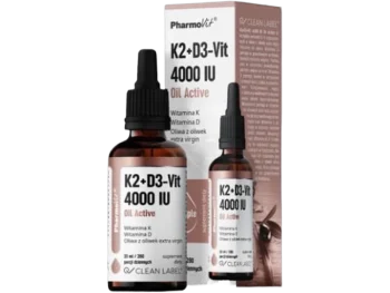 Pharmovit Witamina K2+D3-Vit Oil active, krople