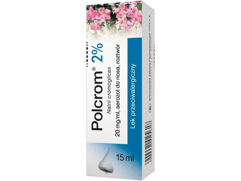 Polcrom, aerozol do nosa, 20 mg/ ml